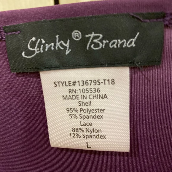 Slinky Brand Lace top size Large - Picture 2 of 4